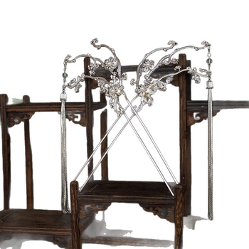 Аксесоари за коса - Античен стил, сплав, ръчна изработка, унисекс геометрични щипки за коса, лято 2025