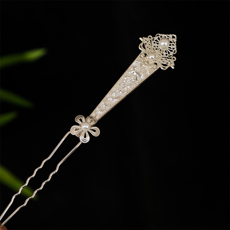 Аксесоари за коса - Античен стил, сплав, ръчна изработка, унисекс геометрични щипки за коса, лято 2025