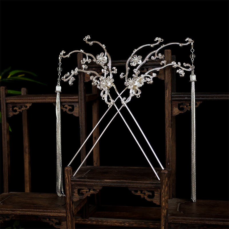 Аксесоари за коса - Античен стил, сплав, ръчна изработка, унисекс геометрични щипки за коса, лято 2025