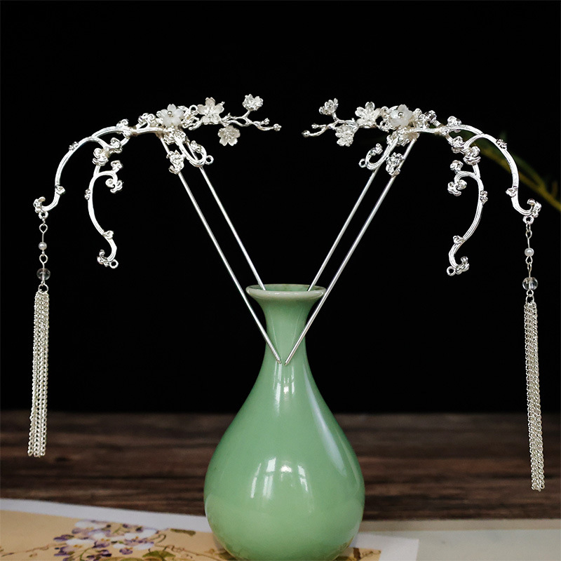 Аксесоари за коса - Античен стил, сплав, ръчна изработка, унисекс геометрични щипки за коса, лято 2025