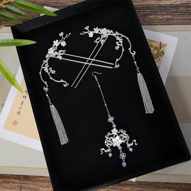 Аксесоари за коса - Античен стил, сплав, ръчна изработка, унисекс геометрични щипки за коса, лято 2025