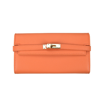 PU ženska clutch torbica s mekom drškom, gradski minimalistički stil, jednofarbeni dizajn, višestruki pretinci za kartice, podstava od poliestera