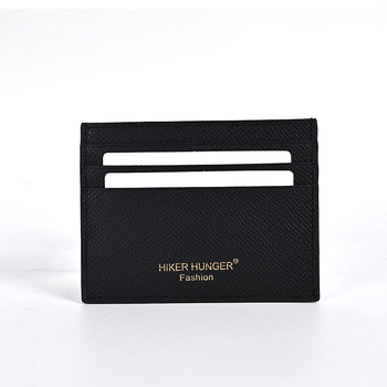 Držač kartice za vozačku dozvolu od prave kože — ultra-tanki all-in-one novčanik za kartice, jednobojni uzorak, podstava od teleće kože, Artisan Pavilion Leather