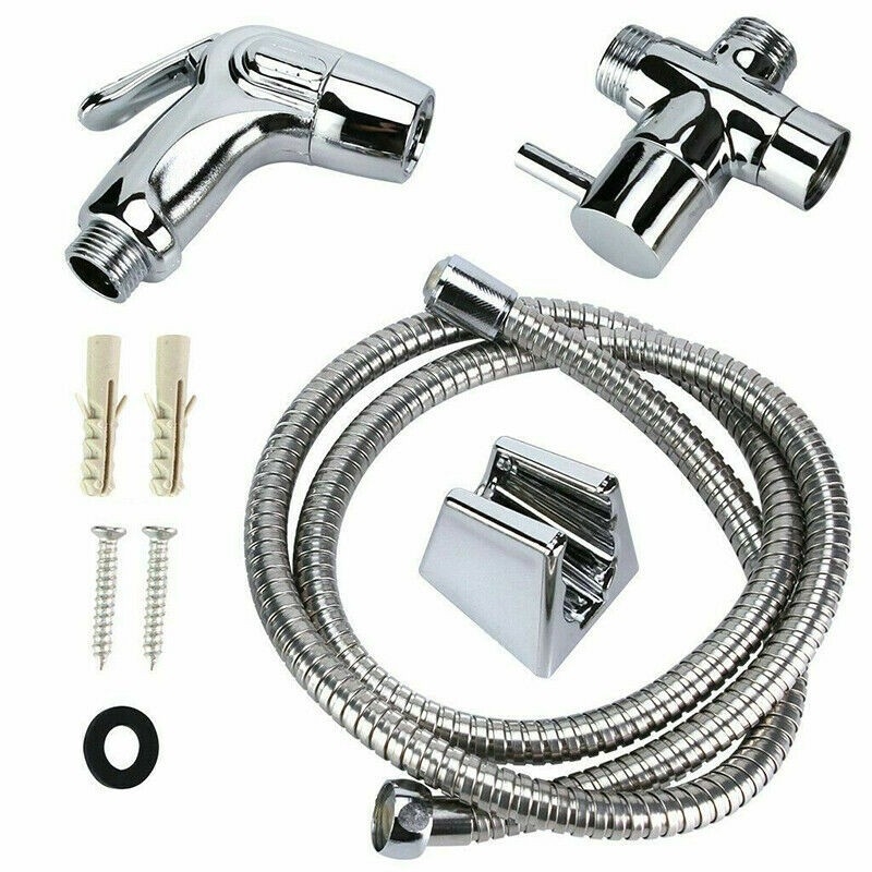Toaletna bidet tryska — ABS, kromirani premaz, 4-punktno spoj, radna temperatura 0–90°C