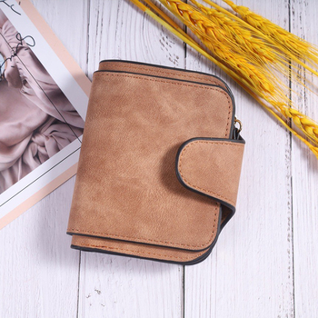 FEIVIS PU kožni novčanik sa zatvaračem i pretinicom za kovanice, gradski stil jednostavnosti, prozračan, otporan na habanje, proširiv