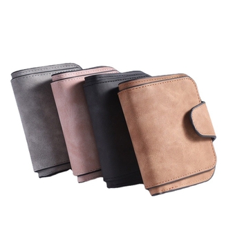 FEIVIS PU kožni novčanik sa zatvaračem i pretinicom za kovanice, gradski stil jednostavnosti, prozračan, otporan na habanje, proširiv