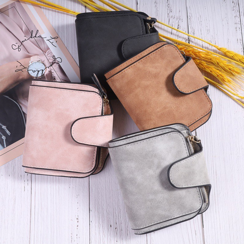 FEIVIS PU kožni novčanik sa zatvaračem i pretinicom za kovanice, gradski stil jednostavnosti, prozračan, otporan na habanje, proširiv