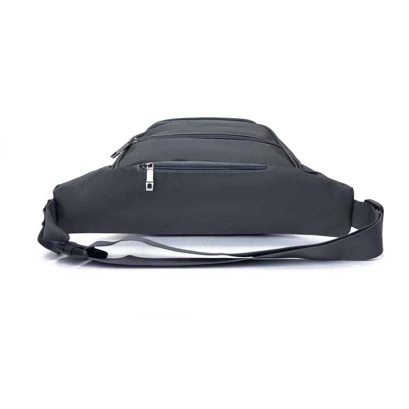 Férfi deréktáska – Oxford anyag, vízálló és kopásálló, 8 hüvelykes eszközökhöz, egyszínű