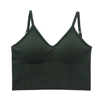 Kamisola bez naramenica s U-leđima, s oblikovanim 3/4 čašicama; glavni materijal Nylon, Spandex/Lycra.