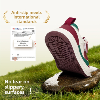 Inbemini gyerekcipő, csúszásmentes gumitalp, szintetikus bőr felsőrész, tépőzár, alacsony felső, tavaszra és őszre