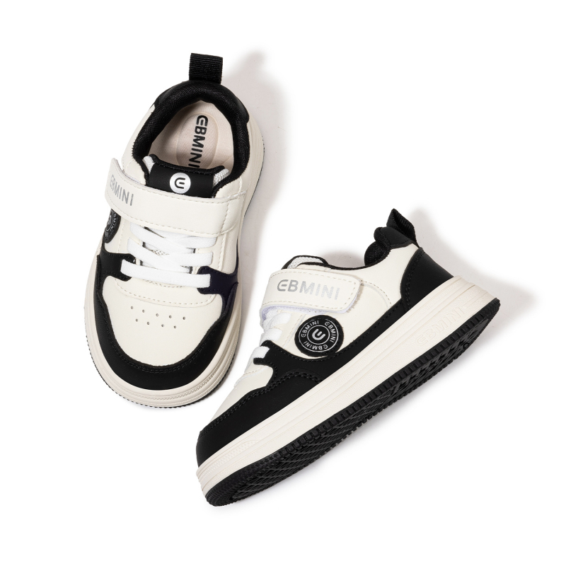 Inbemini gyerekcipő, csúszásmentes gumitalp, szintetikus bőr felsőrész, tépőzár, alacsony felső, tavaszra és őszre