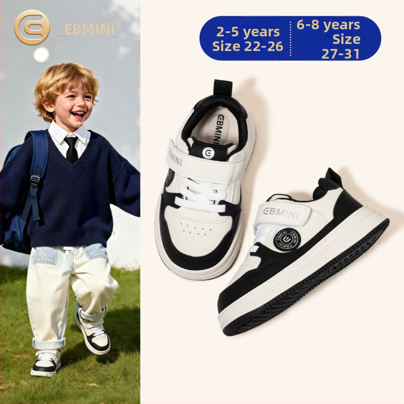 Inbemini gyerekcipő, csúszásmentes gumitalp, szintetikus bőr felsőrész, tépőzár, alacsony felső, tavaszra és őszre