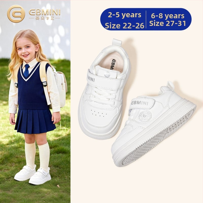 Inbemini gyerekcipő, csúszásmentes gumitalp, szintetikus bőr felsőrész, tépőzár, alacsony felső, tavaszra és őszre