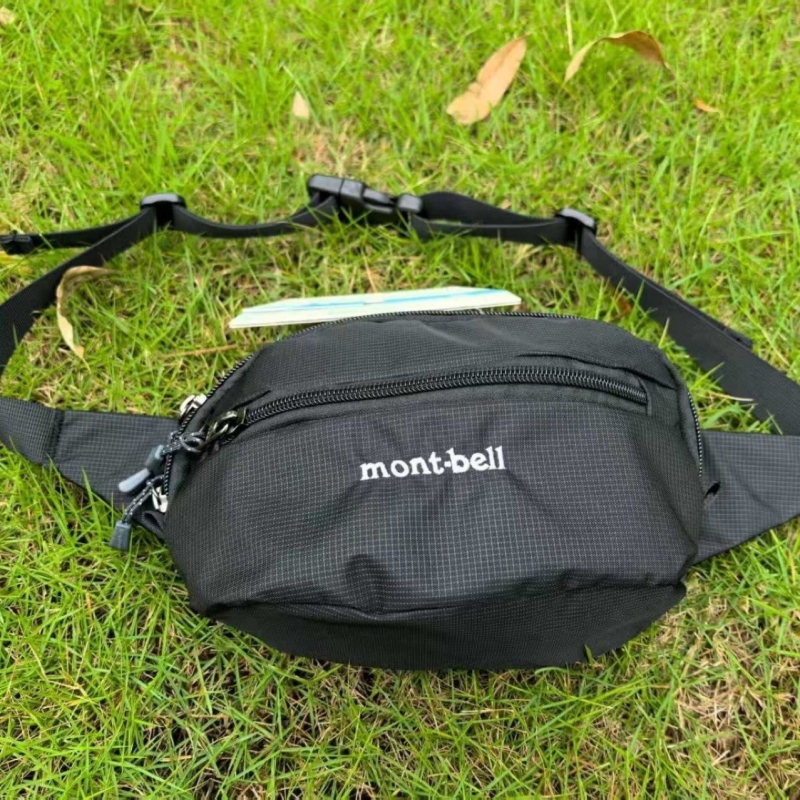Montbell uniszex deréktáska nylonból, lélegző, vízálló, ultrakönnyű, antibakteriális; bélés poliészter