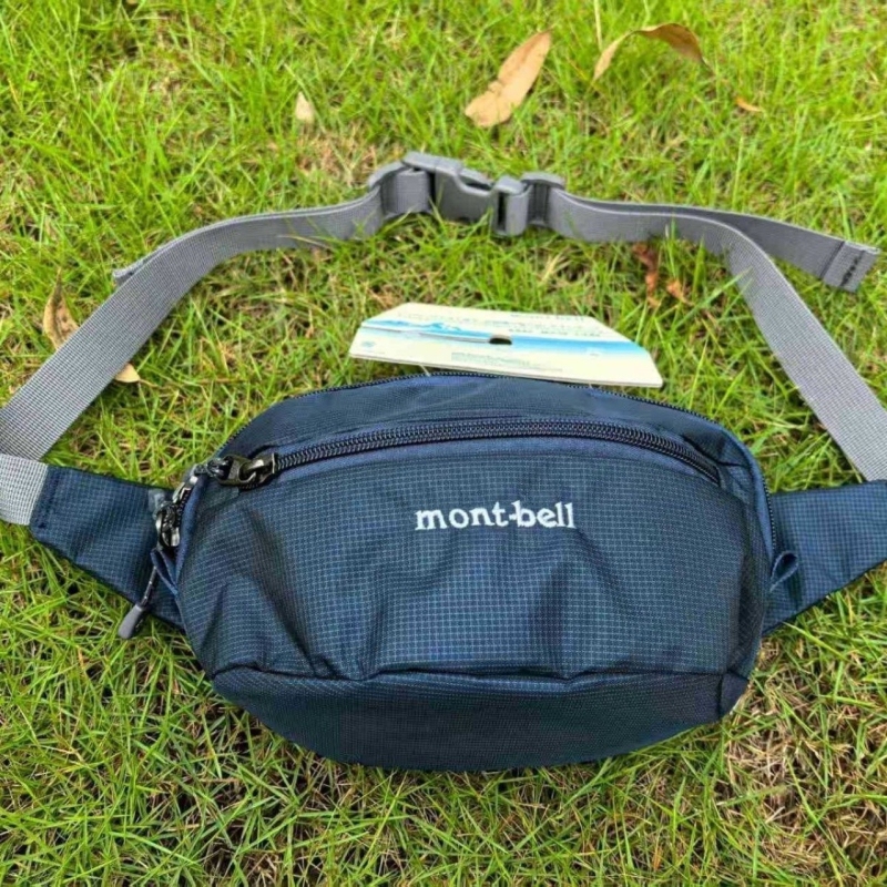 Montbell uniszex deréktáska nylonból, lélegző, vízálló, ultrakönnyű, antibakteriális; bélés poliészter