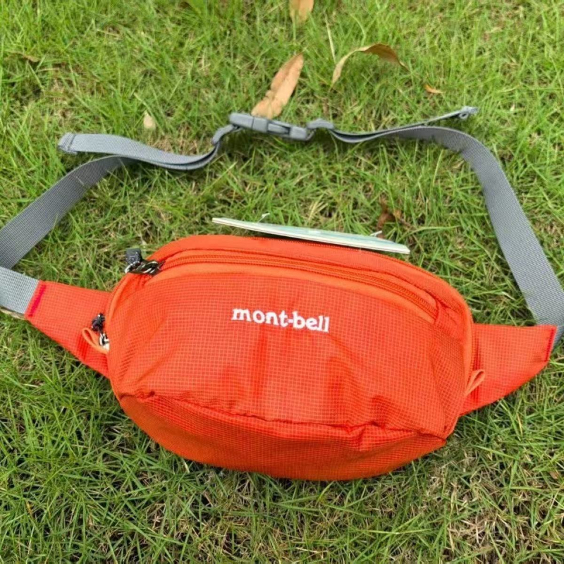 Montbell uniszex deréktáska nylonból, lélegző, vízálló, ultrakönnyű, antibakteriális; bélés poliészter