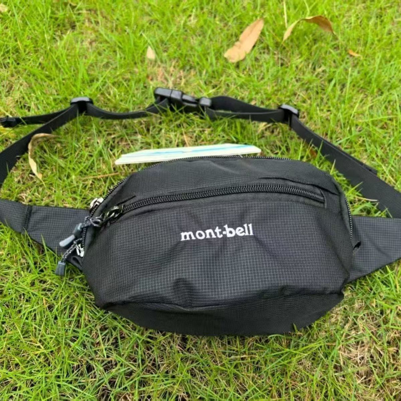 Montbell uniszex deréktáska nylonból, lélegző, vízálló, ultrakönnyű, antibakteriális; bélés poliészter