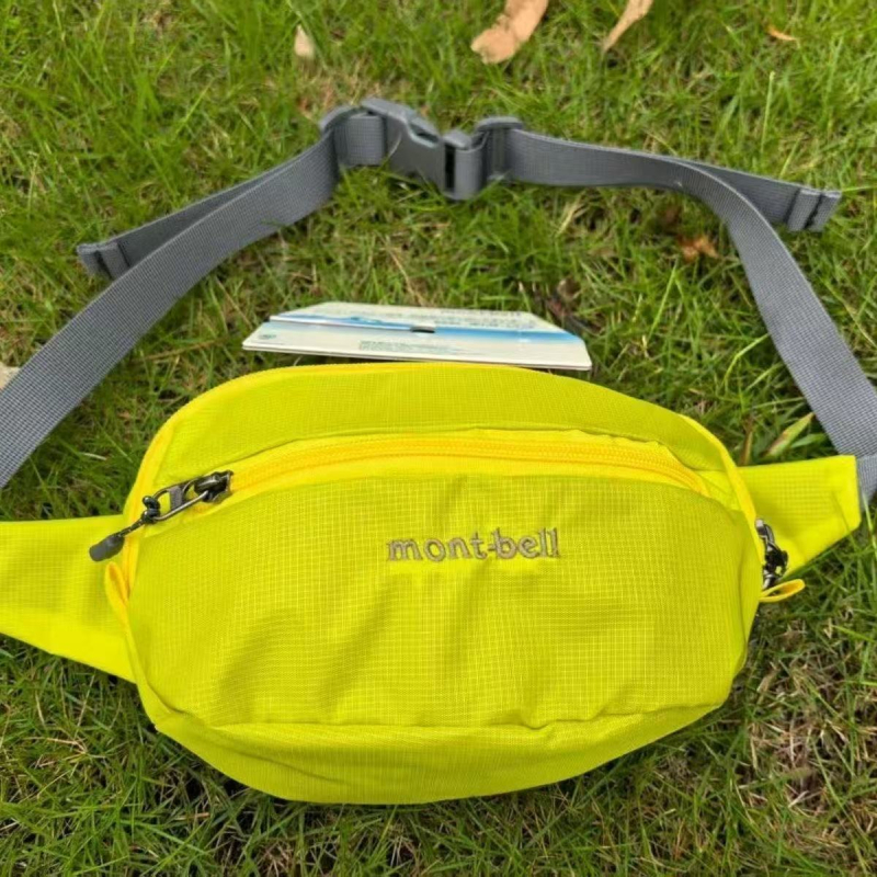 Montbell uniszex deréktáska nylonból, lélegző, vízálló, ultrakönnyű, antibakteriális; bélés poliészter