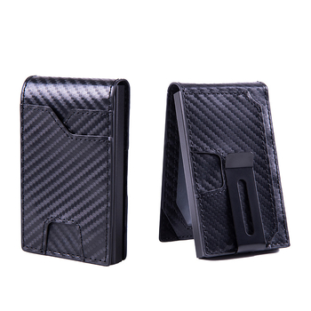 RFID držač kartica – aluminijska legura + PU, geometrijski uzorak, unisex, gradski stil, pohranjivanje kartica