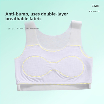 Γιλέκο για κορίτσια – Νάιλον ύφασμα, 1/2 κύπελλο, Λεπτό διαμορφωμένο κύπελλο με σφουγγάρι επένδυση, Σταθεροί διπλοί ιμάνες, Επένδυση από βισκόζη 90–95%