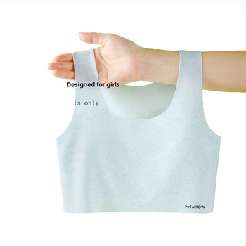 Γιλέκο για κορίτσια – Νάιλον ύφασμα, 1/2 κύπελλο, Λεπτό διαμορφωμένο κύπελλο με σφουγγάρι επένδυση, Σταθεροί διπλοί ιμάνες, Επένδυση από βισκόζη 90–95%