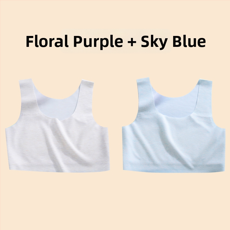 Γιλέκο για κορίτσια – Νάιλον ύφασμα, 1/2 κύπελλο, Λεπτό διαμορφωμένο κύπελλο με σφουγγάρι επένδυση, Σταθεροί διπλοί ιμάνες, Επένδυση από βισκόζη 90–95%