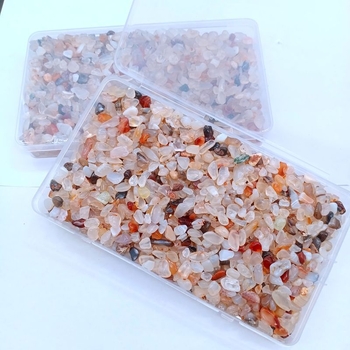 Κρυστάλλινο χαλίκι για διακόσμηση κήπων και παχύφυτων, ημιπολύτιμος κρύσταλλος, σε κουτιά, 40 τεμάχια, 454 g