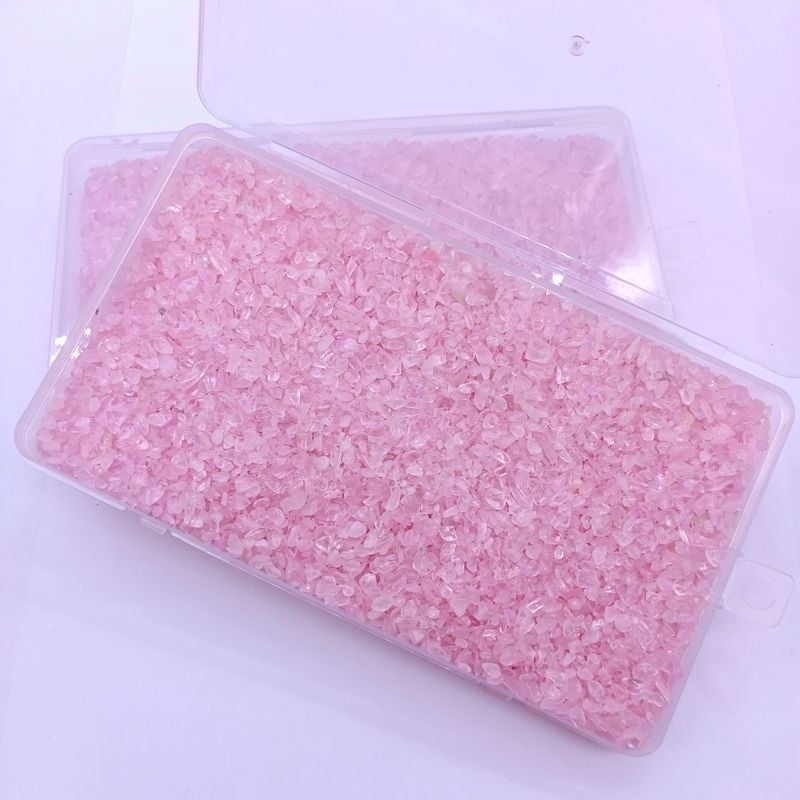 Κρυστάλλινο χαλίκι για διακόσμηση κήπων και παχύφυτων, ημιπολύτιμος κρύσταλλος, σε κουτιά, 40 τεμάχια, 454 g