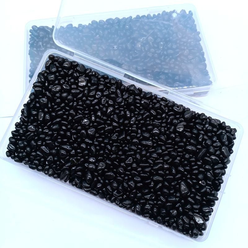 Κρυστάλλινο χαλίκι για διακόσμηση κήπων και παχύφυτων, ημιπολύτιμος κρύσταλλος, σε κουτιά, 40 τεμάχια, 454 g