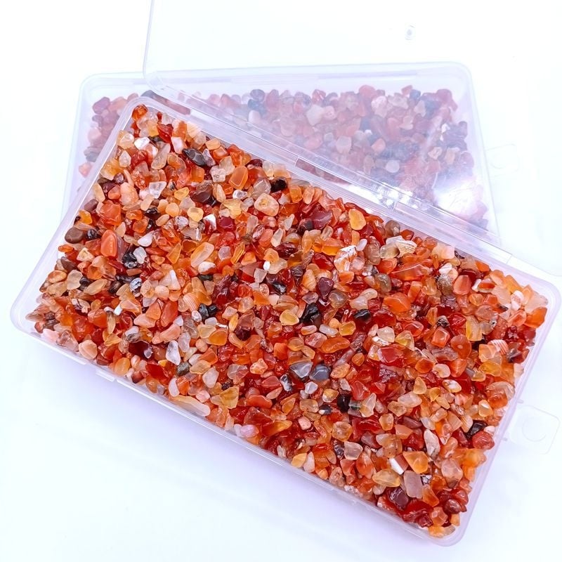 Κρυστάλλινο χαλίκι για διακόσμηση κήπων και παχύφυτων, ημιπολύτιμος κρύσταλλος, σε κουτιά, 40 τεμάχια, 454 g