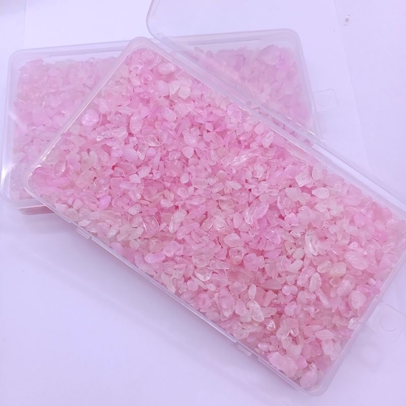 Κρυστάλλινο χαλίκι για διακόσμηση κήπων και παχύφυτων, ημιπολύτιμος κρύσταλλος, σε κουτιά, 40 τεμάχια, 454 g