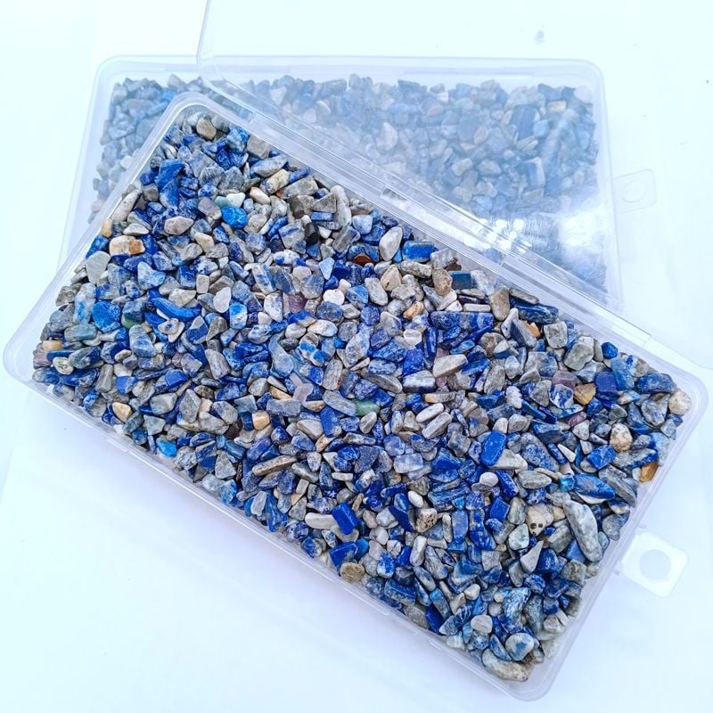 Κρυστάλλινο χαλίκι για διακόσμηση κήπων και παχύφυτων, ημιπολύτιμος κρύσταλλος, σε κουτιά, 40 τεμάχια, 454 g
