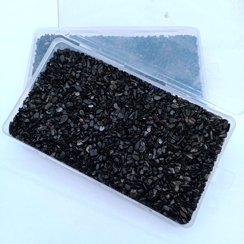 Κρυστάλλινο χαλίκι για διακόσμηση κήπων και παχύφυτων, ημιπολύτιμος κρύσταλλος, σε κουτιά, 40 τεμάχια, 454 g