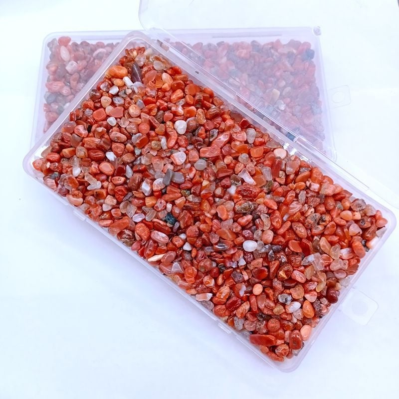 Κρυστάλλινο χαλίκι για διακόσμηση κήπων και παχύφυτων, ημιπολύτιμος κρύσταλλος, σε κουτιά, 40 τεμάχια, 454 g