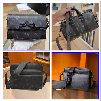 Muška kožna ramenska torba, unisex stil, podstava od poliester, uzorak s slovima, otporna na habanje