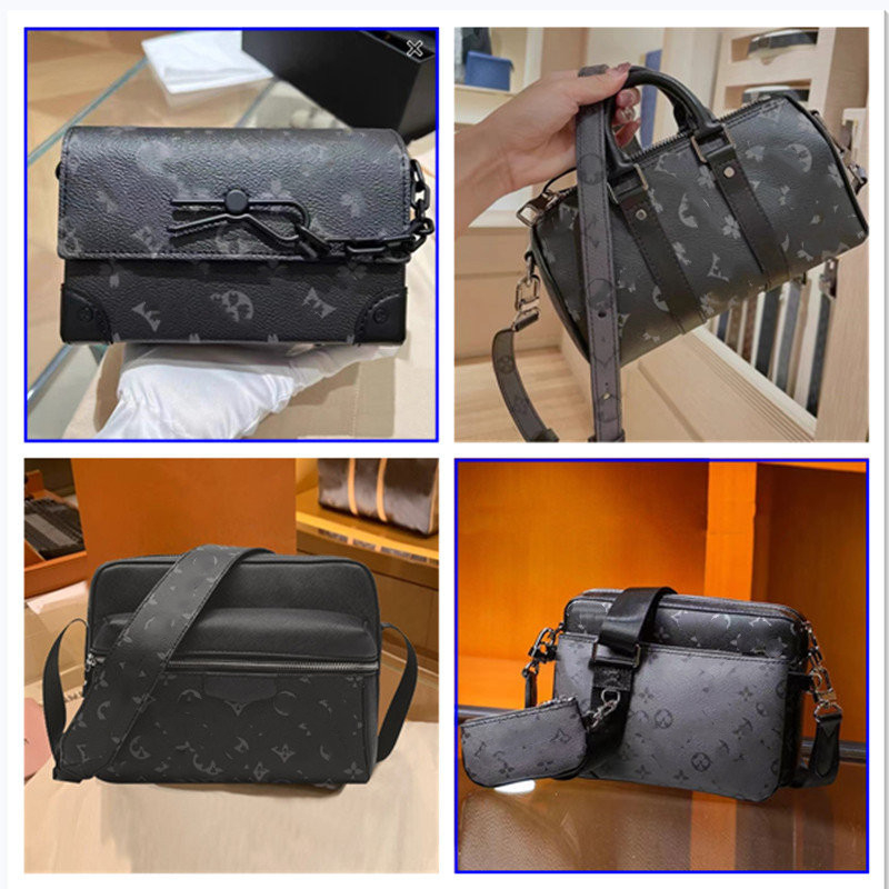 Muška kožna ramenska torba, unisex stil, podstava od poliester, uzorak s slovima, otporna na habanje