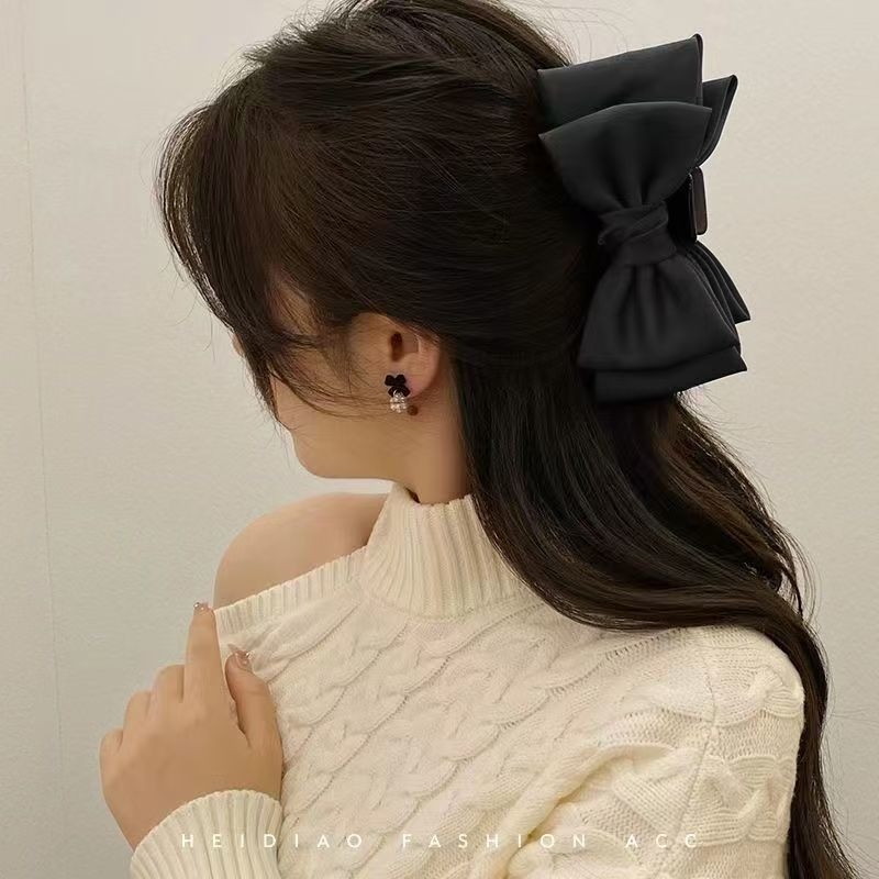 Аксесоар за коса - Grip Clip, Академичен стил, Свеж и сладък стил, 2025 лято