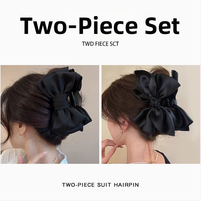 Аксесоар за коса - Grip Clip, Академичен стил, Свеж и сладък стил, 2025 лято