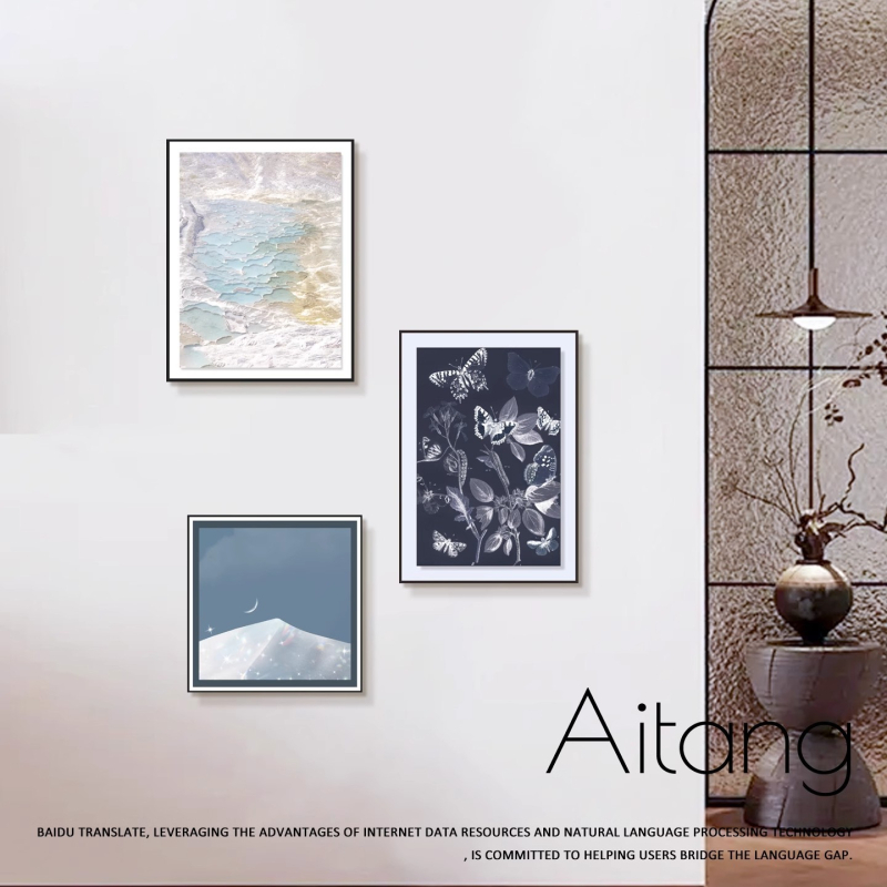 Akril falmatrica lyukak fedésére — dekoratív öntapadós minta geometriai és rajzfilmszerű motívummal, vízálló és olajálló, 1 db