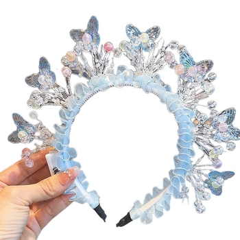 Главни аксесоари за глава: светеща пеперудена щипка за коса, ръчна изработка, корейски стил, марка Jican, за жени