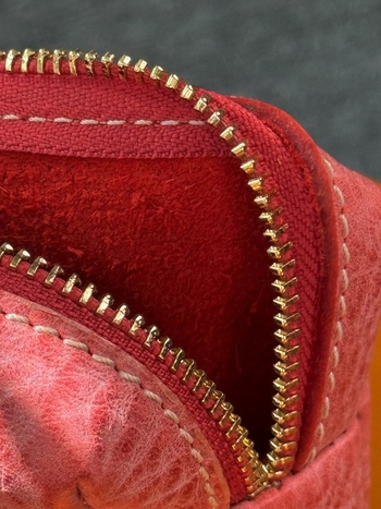 Novčanik za novčiće od prave kože, biljno tanisana koža, gradski minimalistički stil, unisex, podstava od poliester-pamuka