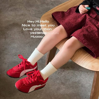 Gyerekeknek készült futócipők hálós felsőrésszel, légáteresztő, vékony talppal, koreai stílus, 1–16 éveseknek