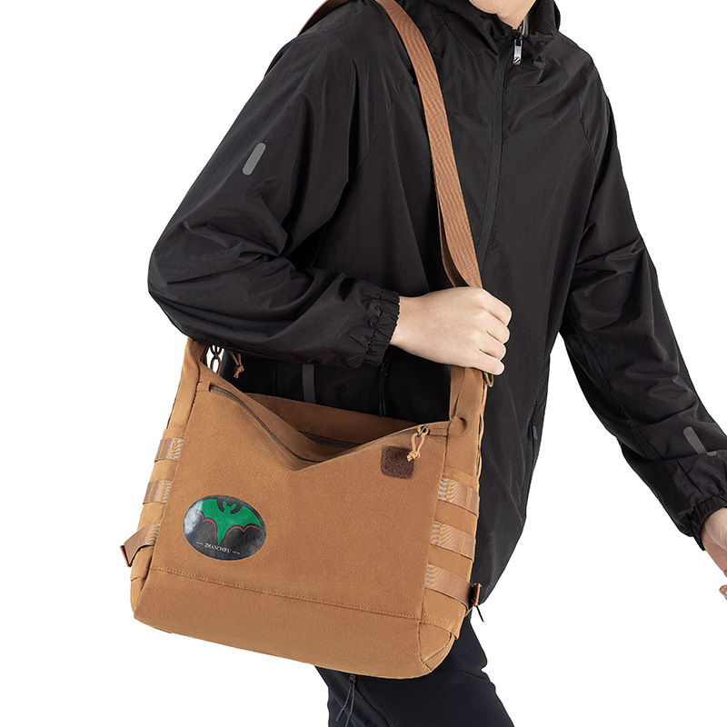 Torba za putovanje preko jednog ramena - višedžepna, vodootporna, otporna na habanje, proširiva, 20-35 L