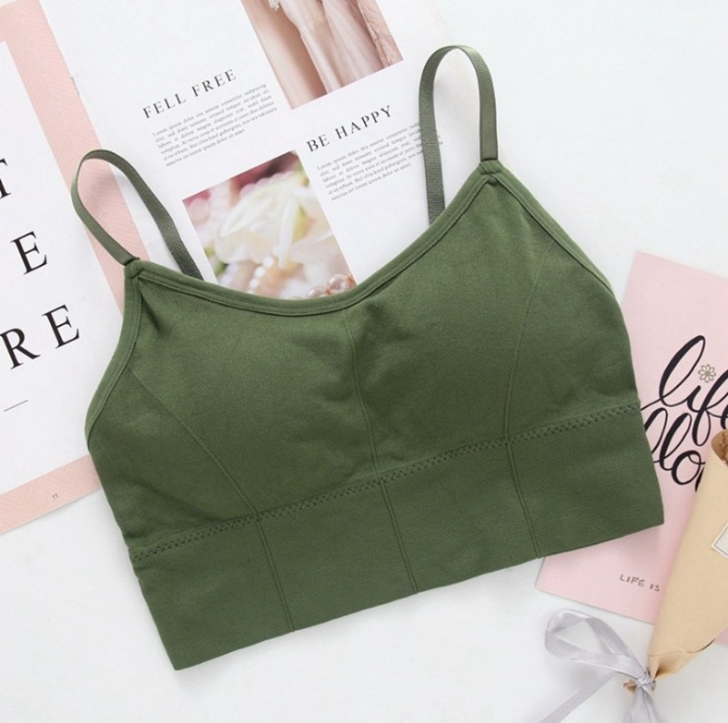 Νάιλον χωρίς ραφές περίβλημα στήθους, χωρίς τιράντες, με καλούπι Cup, πλήρες Cup, στυλ γιλέκο