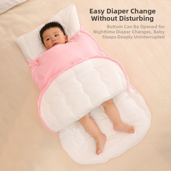 Sac de dormit pentru bebeluși / Pătură anti-kick, 100% bumbac, 3 straturi, Model aaa