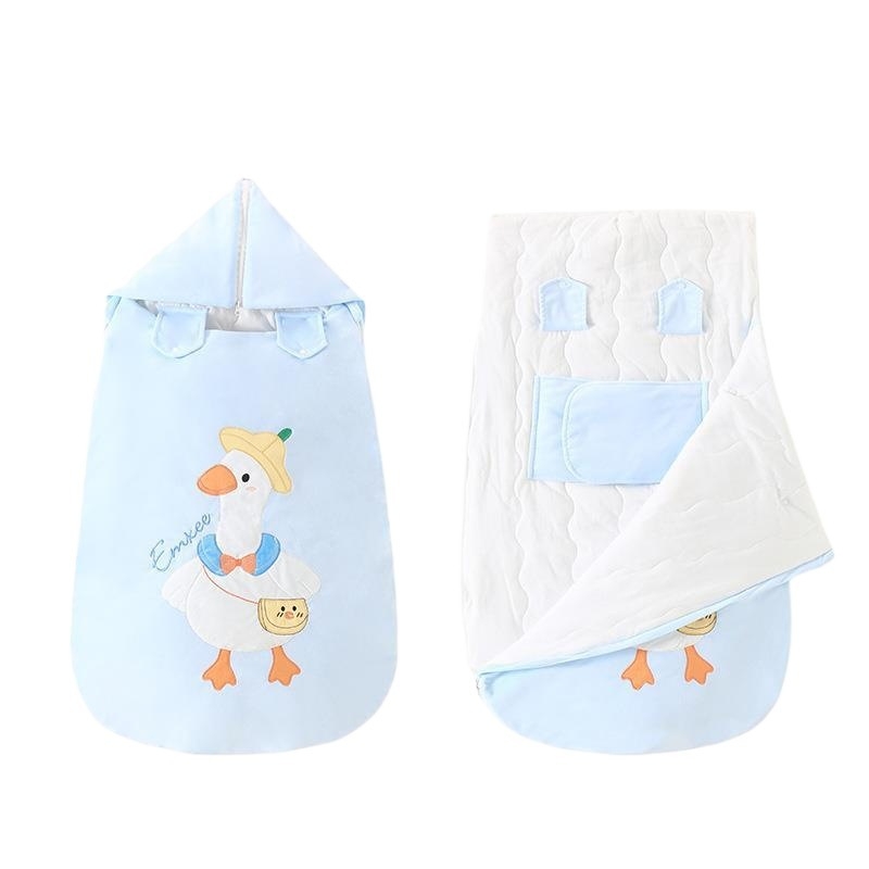 Sac de dormit pentru bebeluși / Pătură anti-kick, 100% bumbac, 3 straturi, Model aaa