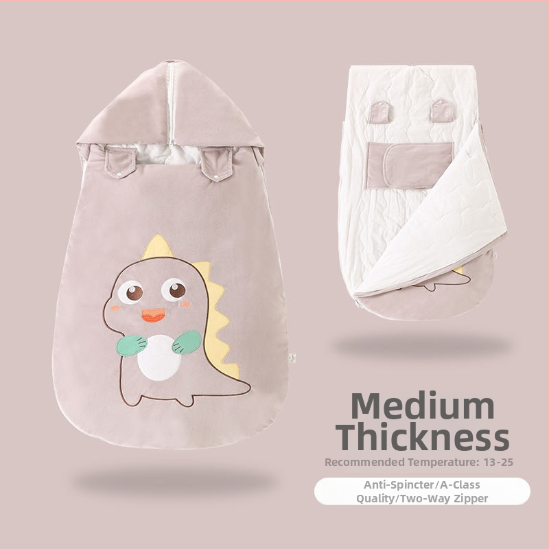 Sac de dormit pentru bebeluși / Pătură anti-kick, 100% bumbac, 3 straturi, Model aaa