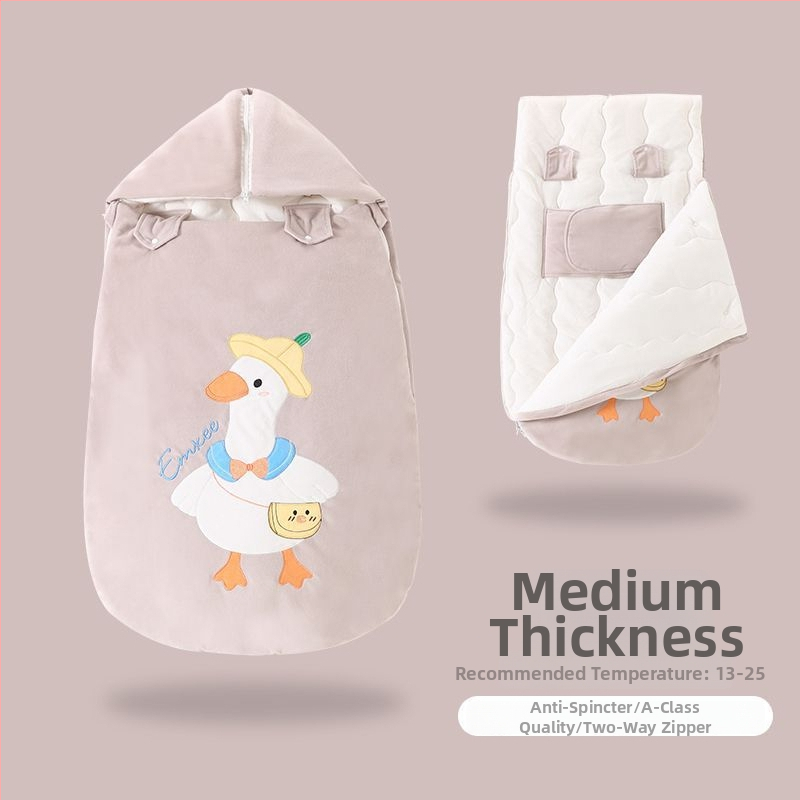 Sac de dormit pentru bebeluși / Pătură anti-kick, 100% bumbac, 3 straturi, Model aaa