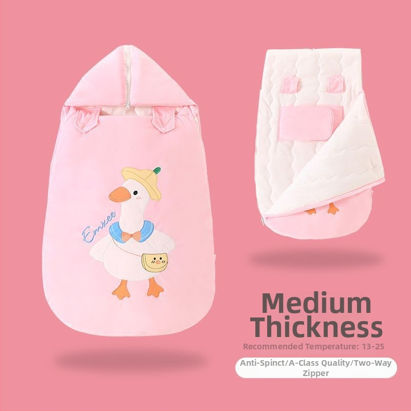 Sac de dormit pentru bebeluși / Pătură anti-kick, 100% bumbac, 3 straturi, Model aaa