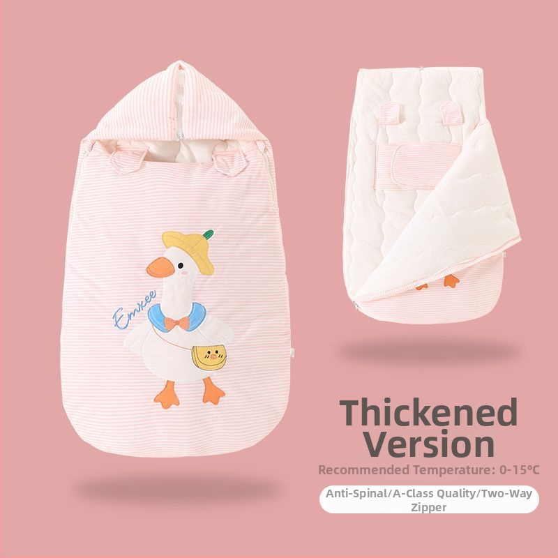 Sac de dormit pentru bebeluși / Pătură anti-kick, 100% bumbac, 3 straturi, Model aaa